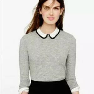J Crew Peter Pan collared shirt